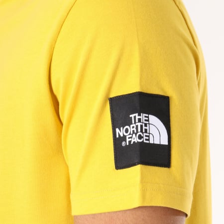 The North Face - Tee Shirt Fine 2 Jaune