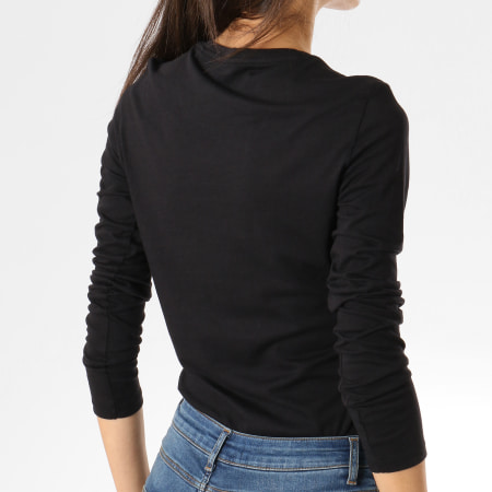 Guess - Tee Shirt Manches Longues Femme W91I58-K46D0 Noir