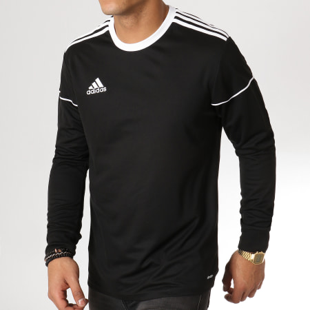 Adidas Sportswear - Tee Shirt Manches Longues De Sport Squad Jersey 17 BJ9185 Noir