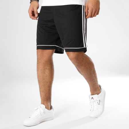 Adidas Sportswear - Short Jogging Squad 17 BK4766 Noir Blanc