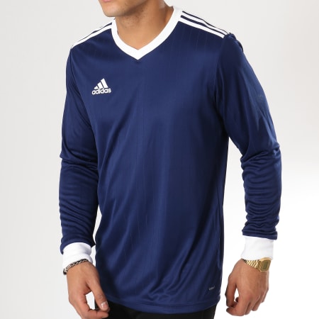 Adidas Performance - Tee Shirt Manches Longues De Sport Tabela CZ5458 Bleu Marine 