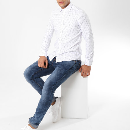 Classic Series - Chemise Manches Longues 1002 Blanc