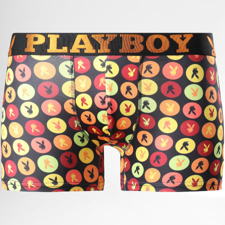 Playboy - Boxer Pop Noir Jaune