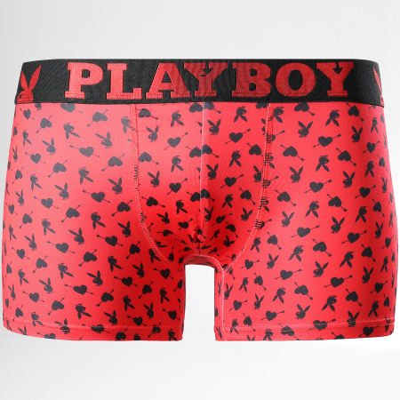 Playboy - Boxer Saint Valentin Rouge Noir 