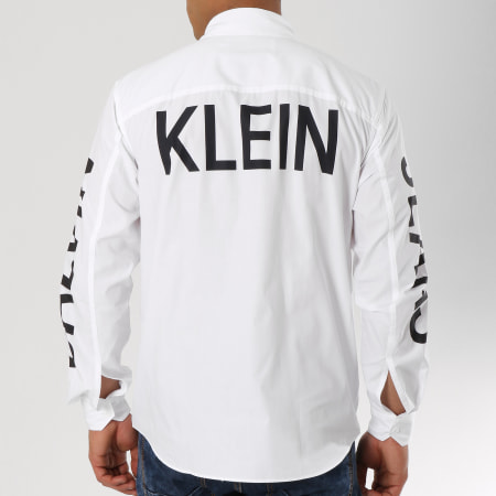 Calvin Klein - Chemise Manches Longues J30J311848 Blanc