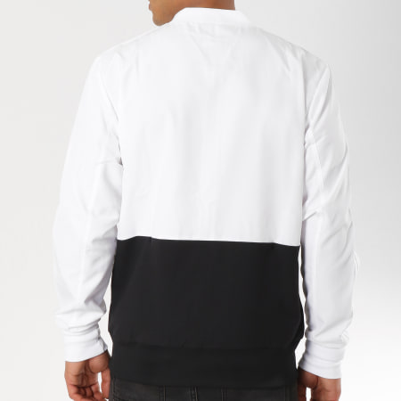 Adidas Sportswear - Veste Zippée Con18 BQ6631 Noir Blanc 