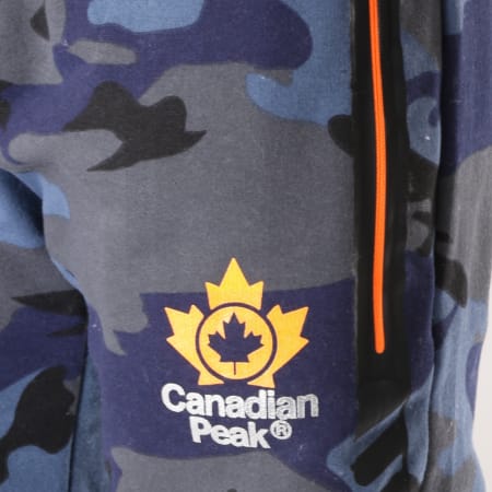 Canadian Peak - Pantalon Jogging Madigan Bleu Marine Camouflage