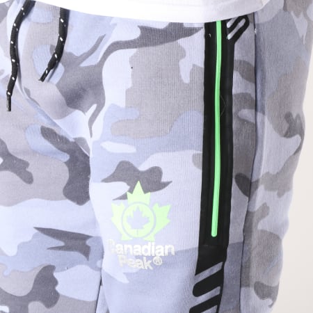 Canadian Peak - Pantalon Jogging Madigan Gris Camouflage