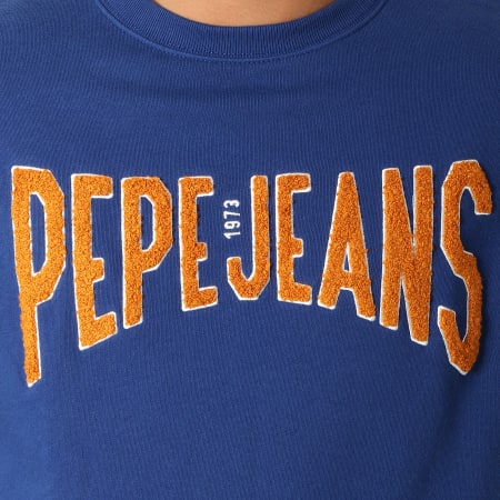 Pepe Jeans - Sweat Crewneck Scott Bleu Roi