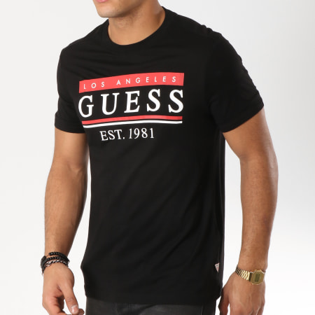 Guess - Tee Shirt M91I55K8540 Noir