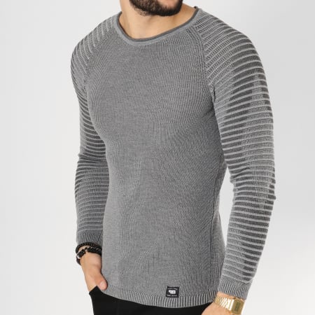 Paname Brothers - Pull 104 Gris