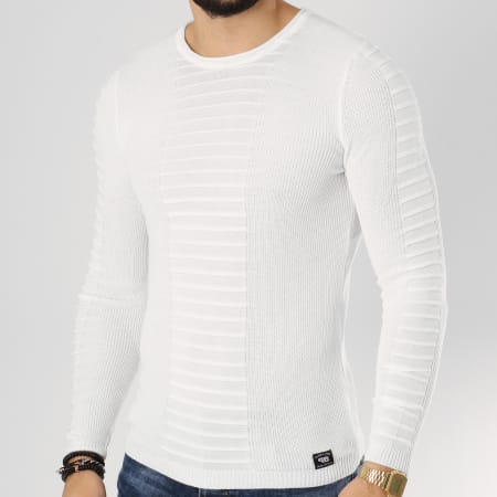 Paname Brothers - Pull 106 Blanc