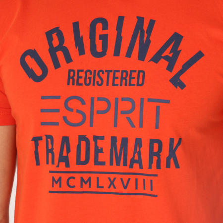 Esprit - Tee Shirt 128EE2K009 Orange