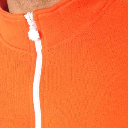Reebok - Sweat Col Zippé Cover Up DX0138 Noir Orange