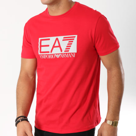 EA7 Emporio Armani - Tee Shirt 3GPT81-PJM9Z Rouge