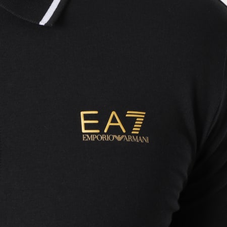 EA7 Emporio Armani - Polo Manches Courtes 3GPF51-PJM5Z Noir