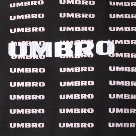 Umbro - Tee Shirt Avec Bandes Heritage 689430-60 Noir Rose