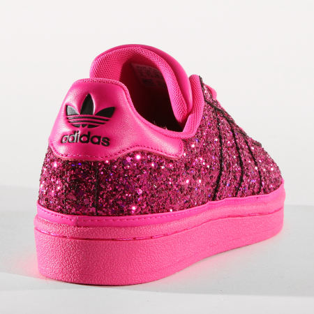 Adidas Originals - Baskets Femme Superstar BD8054 Shock Pink Core Purple