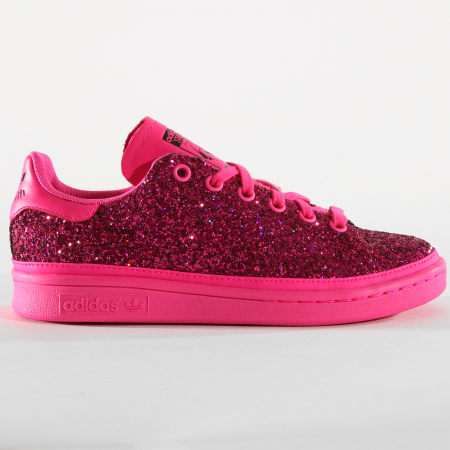 Adidas Originals - Baskets Femme Stan Smith BD8058 Shock Pink Core Purple