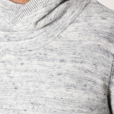 Pepe Jeans - Pull Oscare Gris Chiné