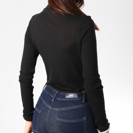 Pepe Jeans - Tee Shirt Manches Longues Femme Megan Noir 