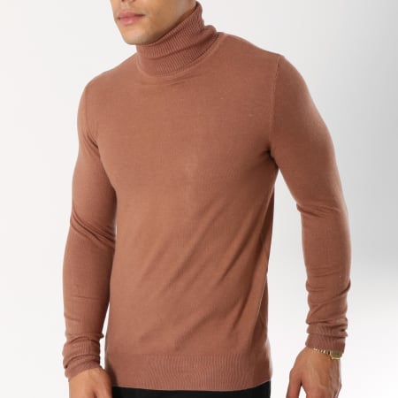 Uniplay - Pull Col Roulé CT003 Camel