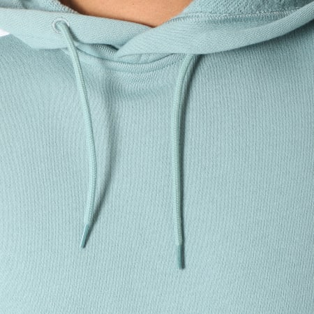 Adidas Originals - Sweat Capuche Bandes Brodées Outline DX3848 Bleu Turquoise Blanc