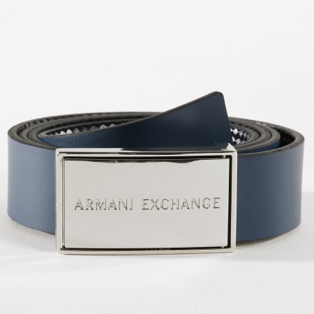Armani Exchange - Ceinture Réversible 951105-9P176 Noir Bleu Marine