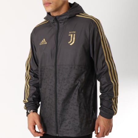 Adidas Sportswear - Coupe-Vent Juventus DP3920 Noir Doré