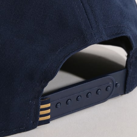 Adidas Originals - Casquette Snapback Ac Trefoil DV0177 Bleu Marine Doré