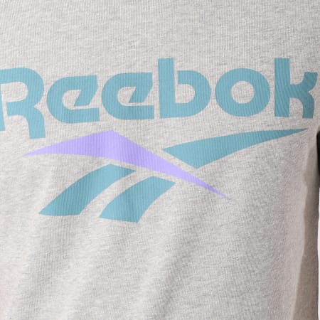 Reebok - Tee Shirt Classic Vector DW9510 Gris Chiné