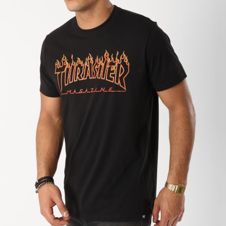 Thrasher - Tee Shirt '47 Brand Jet San Francisco Giants Noir Doré