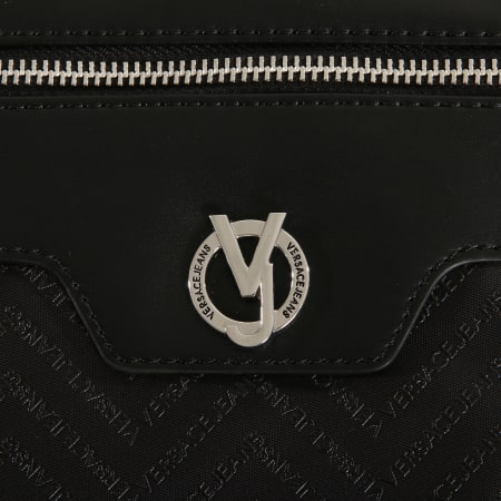 Versace Jeans Couture - Sacoche Linea Chevron Dis 9 Noir