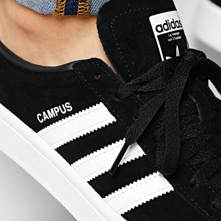 Adidas Originals - Baskets Campus BZ0084 Core Black Footwear White