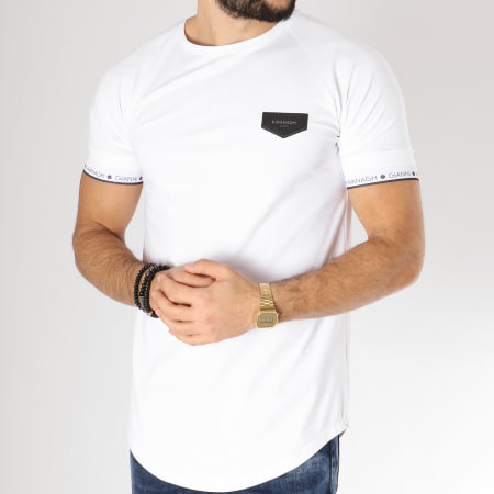 Gianni Kavanagh - Tee Shirt Oversize GK Elastic Blanc