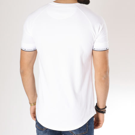 Gianni Kavanagh - Tee Shirt Oversize GK Elastic Blanc
