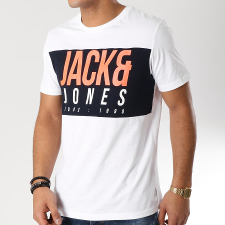 Jack And Jones - Tee Shirt Jonas Blanc