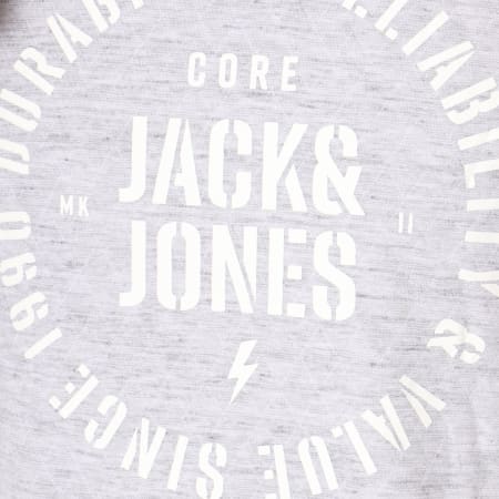 Jack And Jones - Sweat Capuche Jaso Gris Chiné
