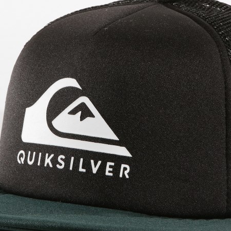 Quiksilver - Casquette Trucker AQYHA04333 Noir Vert