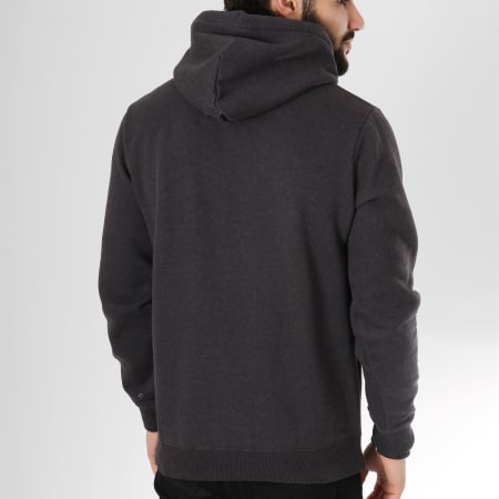 Classic Series - Sweat Capuche EQYFT03922 Gris Anthracite Chiné