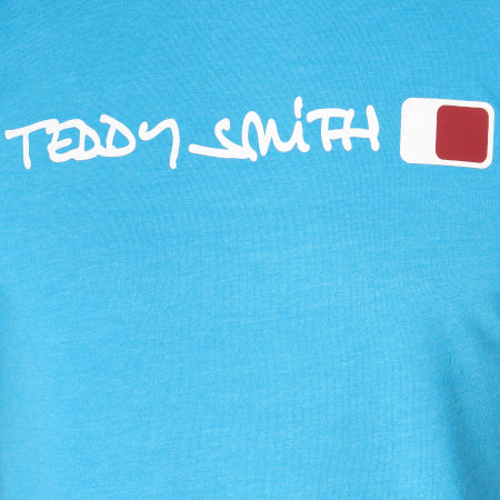 Teddy Smith - Tee Shirt Tclip Bleu Clair