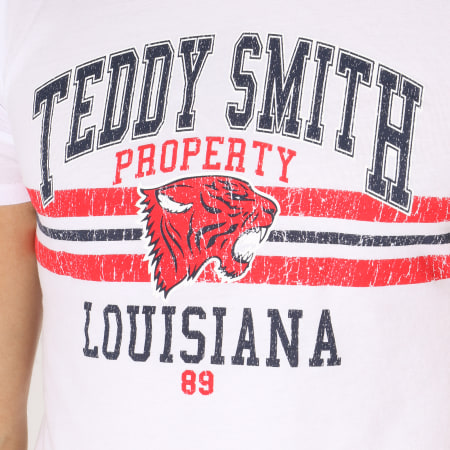 Teddy Smith - Tee Shirt Teno Blanc