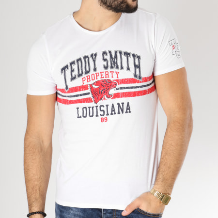 Teddy Smith - Tee Shirt Teno Blanc