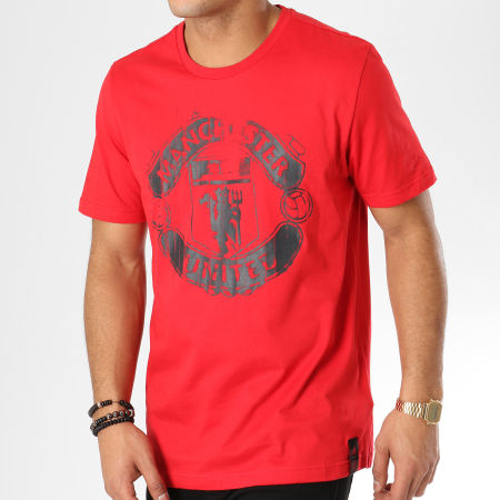 Adidas Performance - Tee Shirt Manchester United DP2332 Rouge