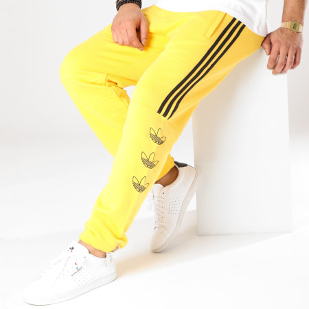 Adidas Originals - Pantalon Jogging FT DV3149 Jaune Noir