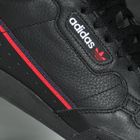 Adidas Originals - Baskets Continental 80 G27707 Core Black Scarlet Collegiate Navy