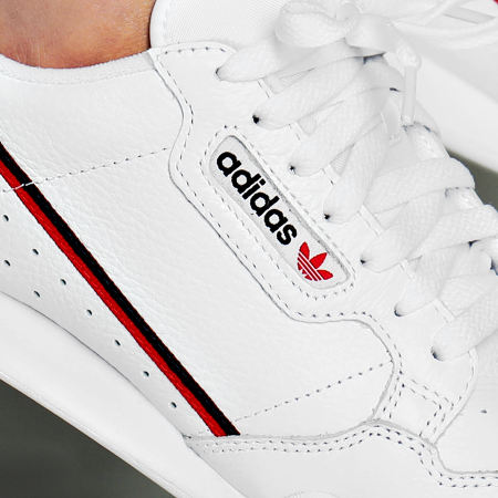 Adidas Originals - Baskets Continental 80 G27706 Footwear White Scarlet Core Navy
