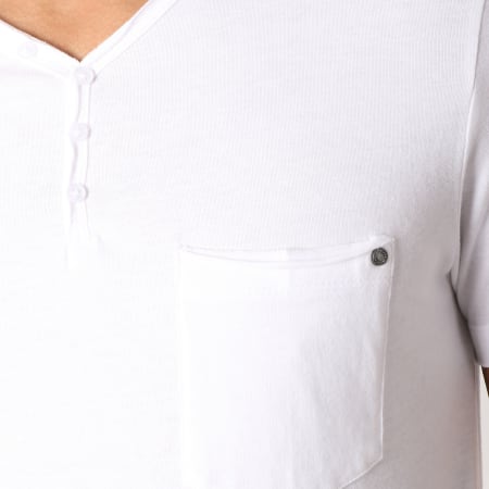 Blend - Tee Shirt Poche 20707417 Blanc