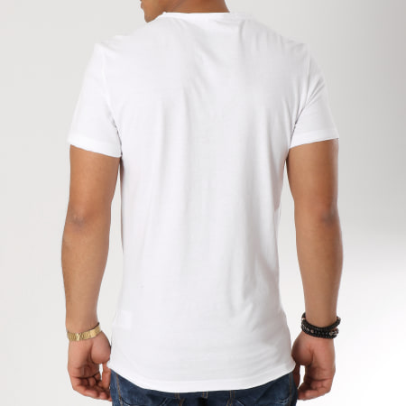 Blend - Tee Shirt Poche 20707417 Blanc