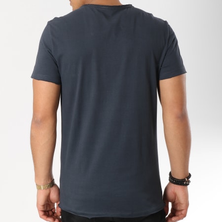 Blend - Tee Shirt Poche 20707417 Bleu Marine 